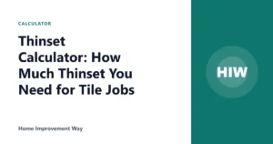 Thinset Calculator: How Much Thinset You Need for Tile Jobs