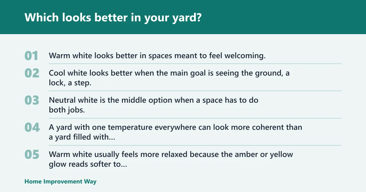 Steps: Which looks better in your yard?