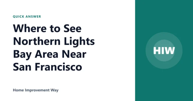 Where to See Northern Lights Bay Area Near San Francisco