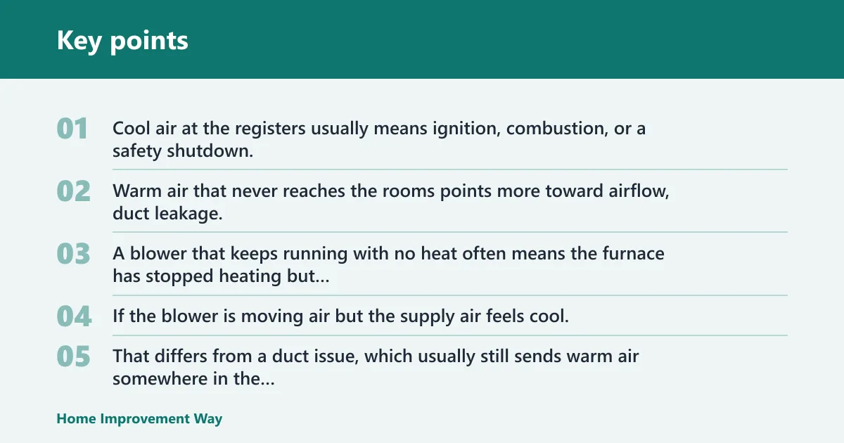 Key points: Quick diagnosis by symptom