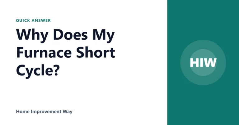 Why Does My Furnace Short Cycle?