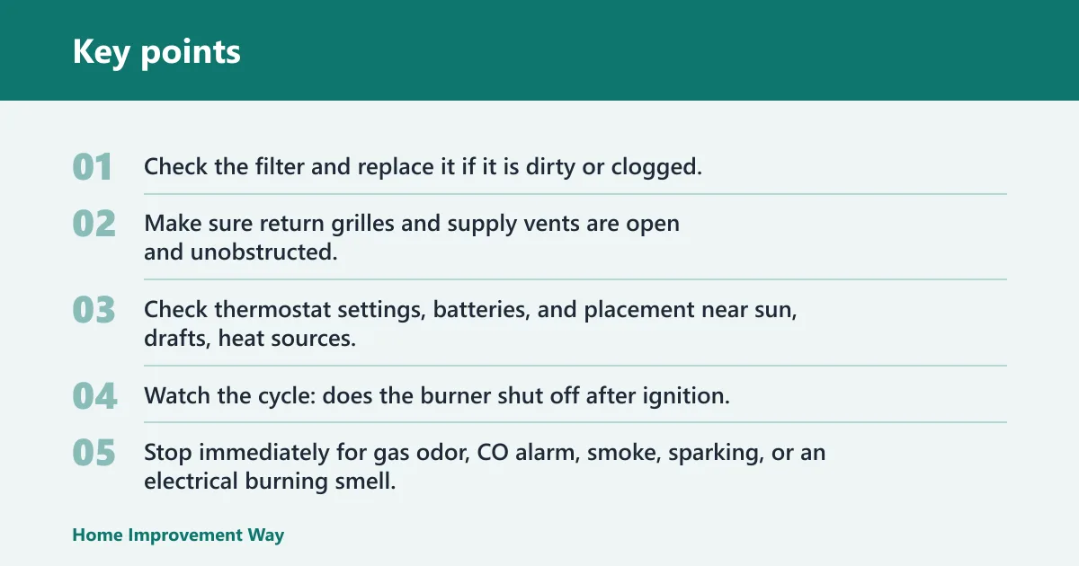 Key points: When to stop troubleshooting