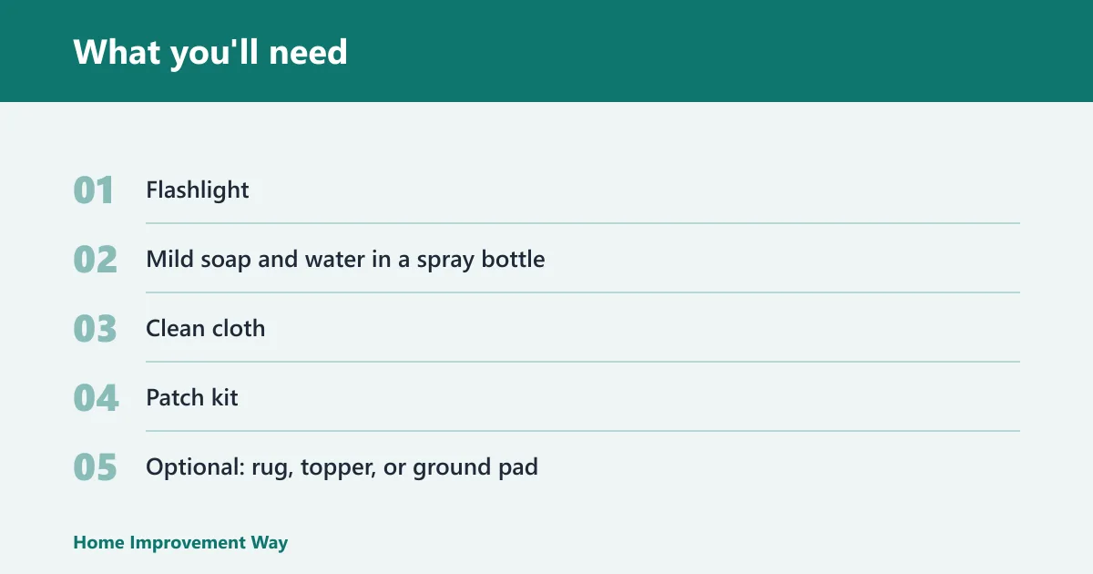 Steps: What you'll need