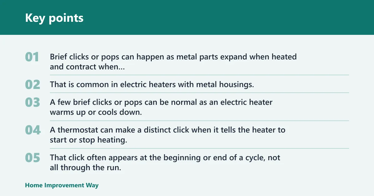 Key points: What the click means