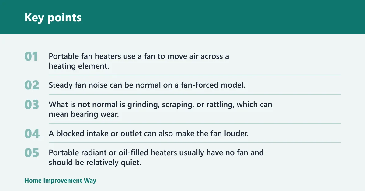 Key points: Which heater type do you have?