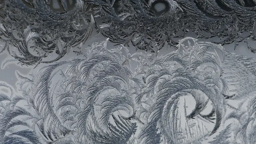 Why frost forms on inside windows